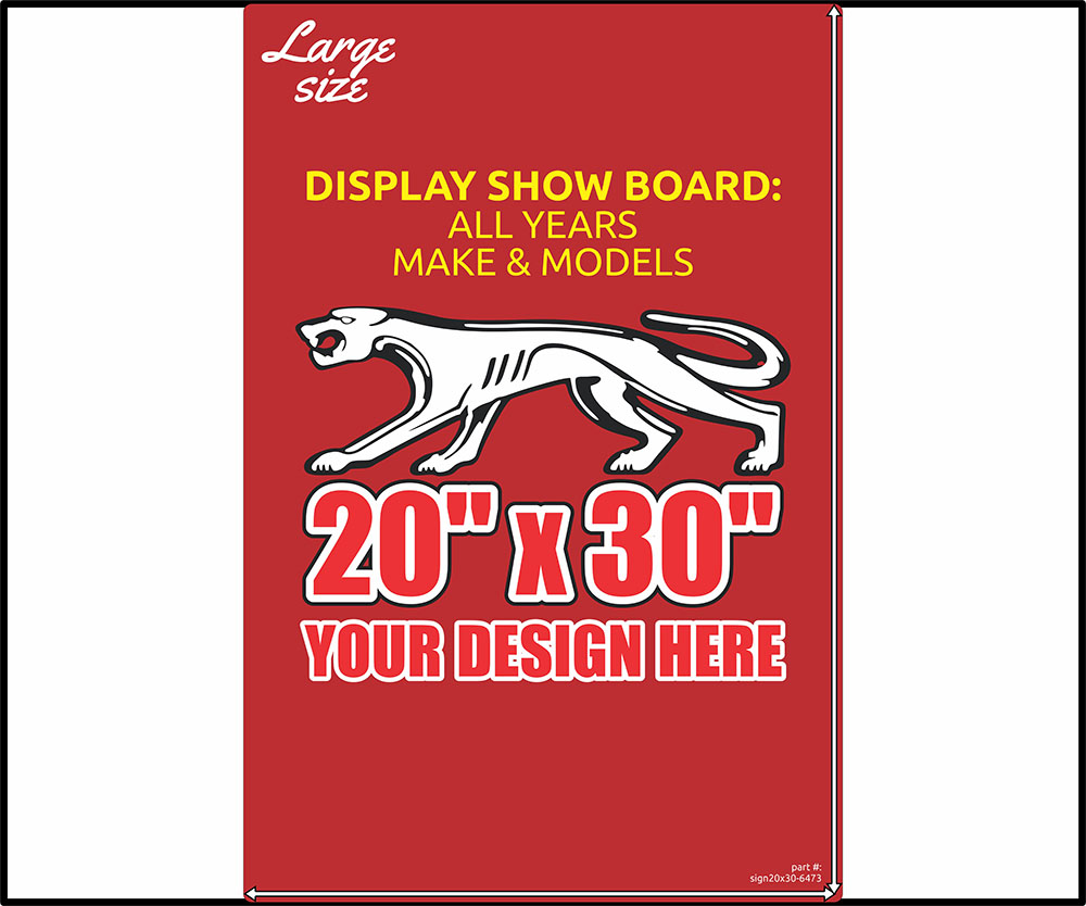 20x30 Sign