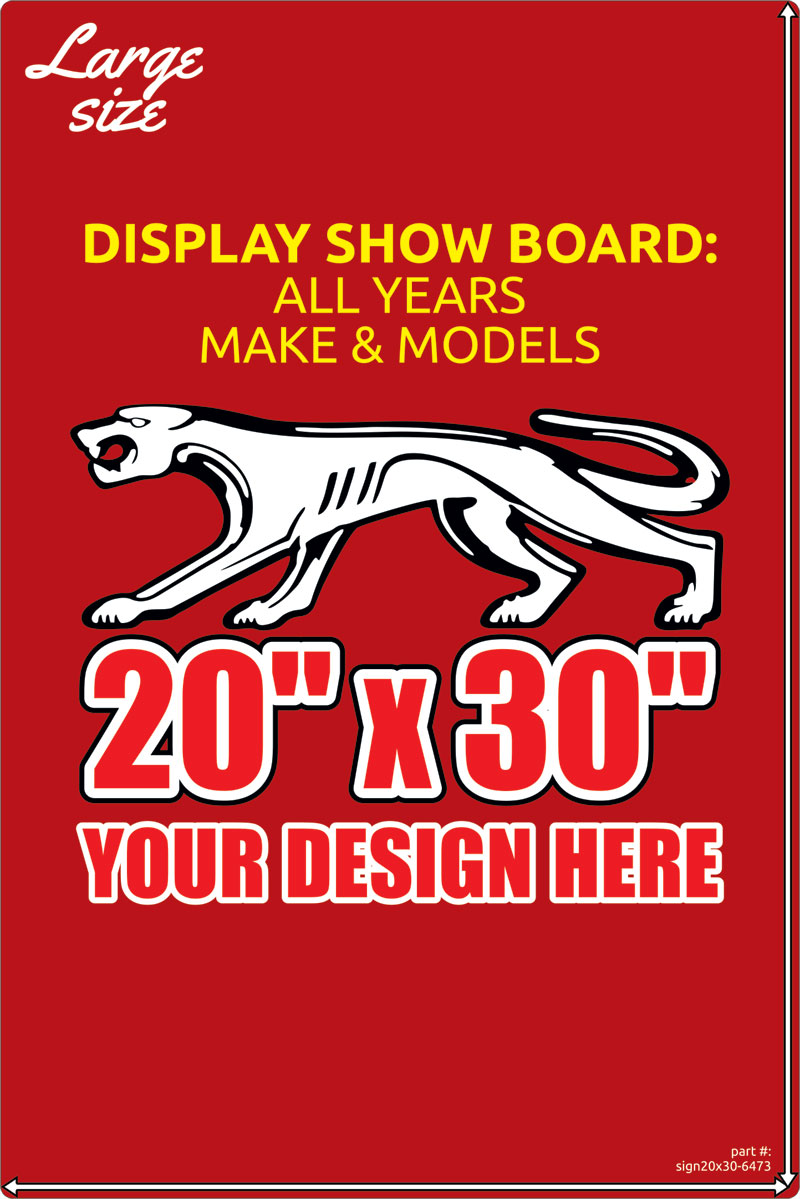 Metal Display Show Boards - Image 7