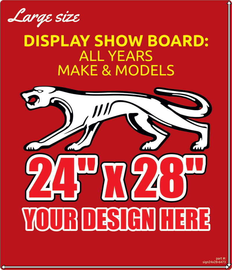 Metal Display Show Boards - Image 11