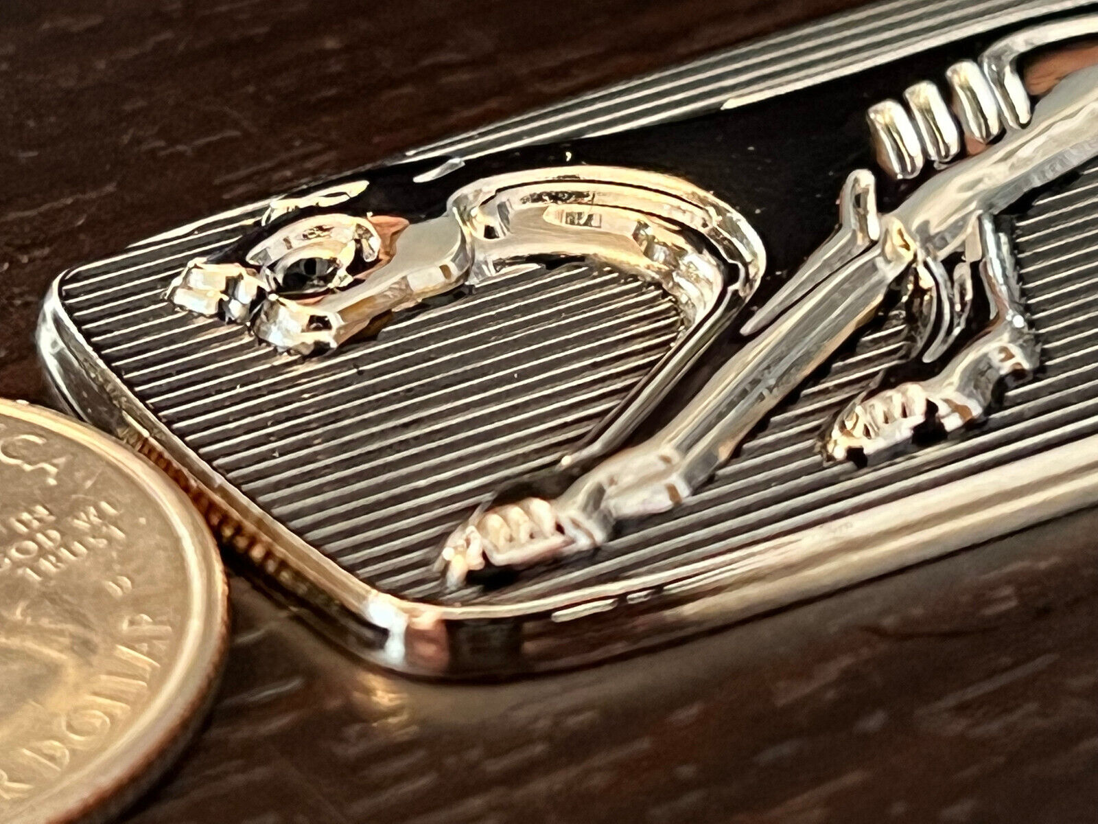 Cougar Trunk Latch Cover Emblem (1967-1968) - Image 4